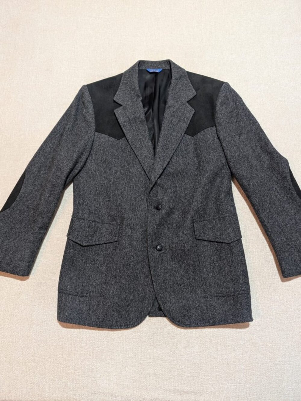 Vintage Pendleton Men’s Wool Western Blazer 44 Long - Picture 4 of 10